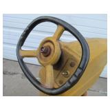 Nice Vintage Murray Yellow Pedal Tractor