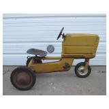 Nice Vintage Murray Yellow Pedal Tractor