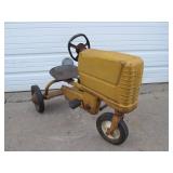Nice Vintage Murray Yellow Pedal Tractor