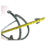 Large Vintage Solid Brass Armillary Outdoor/Garden Sundial