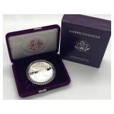 Uncirculated 1990 1oz Fine Silver Walking Liberty Half Dollar