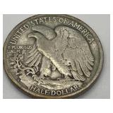 Three 1943 Walking Liberty Half Dollars