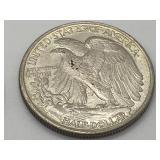 Three 1943 Walking Liberty Half Dollars