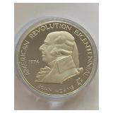 1974 John Adams American Revolution Silver Coin (New)