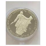 1974 John Adams American Revolution Silver Coin (New)
