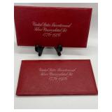 Two Bicentennial Uncirculated Coin Sets