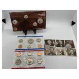1985 Uncirculated Coin Set; D & P Mint Marks