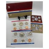 1984 Uncirculated Coin Set; D & P Mint Marks