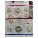 1984 Uncirculated Coin Set; D & P Mint Marks