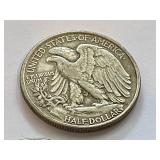 1943, 1944 and 1947 Walking Liberty Half Dollar Coins