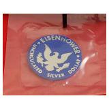 Uncirculated U.S. Mint 1972 Eisenhower Silver Dollar