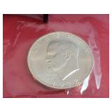 Uncirculated U.S. Mint 1972 Eisenhower Silver Dollar