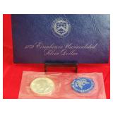 Uncirculated U.S. Mint 1972 Eisenhower Silver Dollar