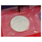 Uncirculated U.S. Mint 1972 Eisenhower Silver Dollar