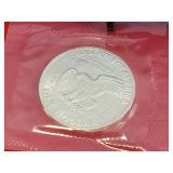 Uncirculated U.S. Mint 1972 Eisenhower Silver Dollar