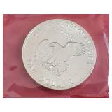 Uncirculated U.S. Mint 1972 Eisenhower Silver Dollar