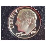 Uncirculated 1983 United States Proof Set