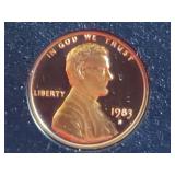Uncirculated 1983 United States Proof Set