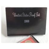 Uncirculated 1980 United States Proof Set