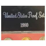 Uncirculated 1980 United States Proof Set