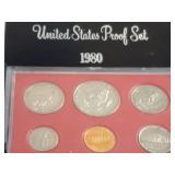 Uncirculated 1980 United States Proof Set