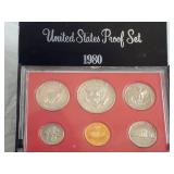 Uncirculated 1980 United States Proof Set