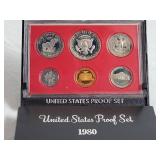 Uncirculated 1980 United States Proof Set