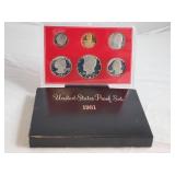 Uncirculated 1981 United States Proof Set