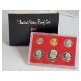 Uncirculated 1981 United States Proof Set