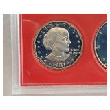 Uncirculated 1981 United States Proof Set