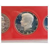 Uncirculated 1981 United States Proof Set