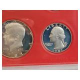 Uncirculated 1981 United States Proof Set