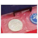 Uncirculated U.S. Mint 1972 Eisenhower Silver Dollar
