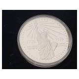 1976 Silver Proof "Life Liberty & and Pursuit of Happiness" Dollar Size Coin in Case