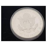 1976 Silver Proof "Life Liberty & and Pursuit of Happiness" Dollar Size Coin in Case