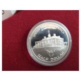 U S Mint 90% Silver Commemorative Half Dollar 1732-1982