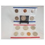 1981 U S Mint Uncirculated Philadelphia & Denver Mint Sets