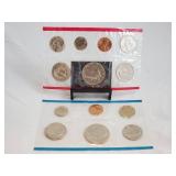 1980 U S Mint Uncirculated Philadelphia & Denver Mint Sets