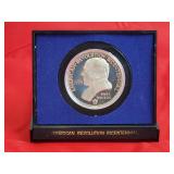 1975 Sterling Silver American Revolution Bicentennial "Paul Revere" Dollar Coin