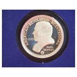 1975 Sterling Silver American Revolution Bicentennial "Paul Revere" Dollar Coin