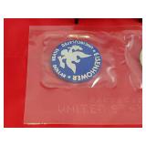 Uncirculated U.S. Mint 1973 Eisenhower Silver Dollar