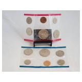 1979 U S Mint Uncirculated Philadelphia & Denver Mint Sets