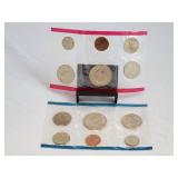 1979 U S Mint Uncirculated Philadelphia & Denver Mint Sets