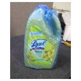 3+  - 144 oz Bottles Lysol Clean & ...