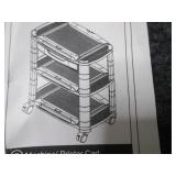 Rolling 3 Tier Cart open box...