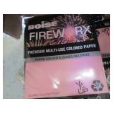 9 Reams Boise Fireworx Pink Copy Pa...