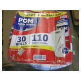 30 Rolls POM Paper Towels...