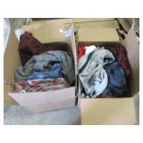 2 Boxes of Assorted Clothes...
