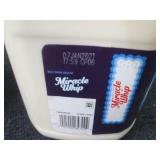 2 Gallons Miracle Whip Best Date 1-...