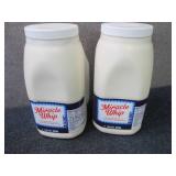 2 Gallons Miracle Whip Best Date 1-...